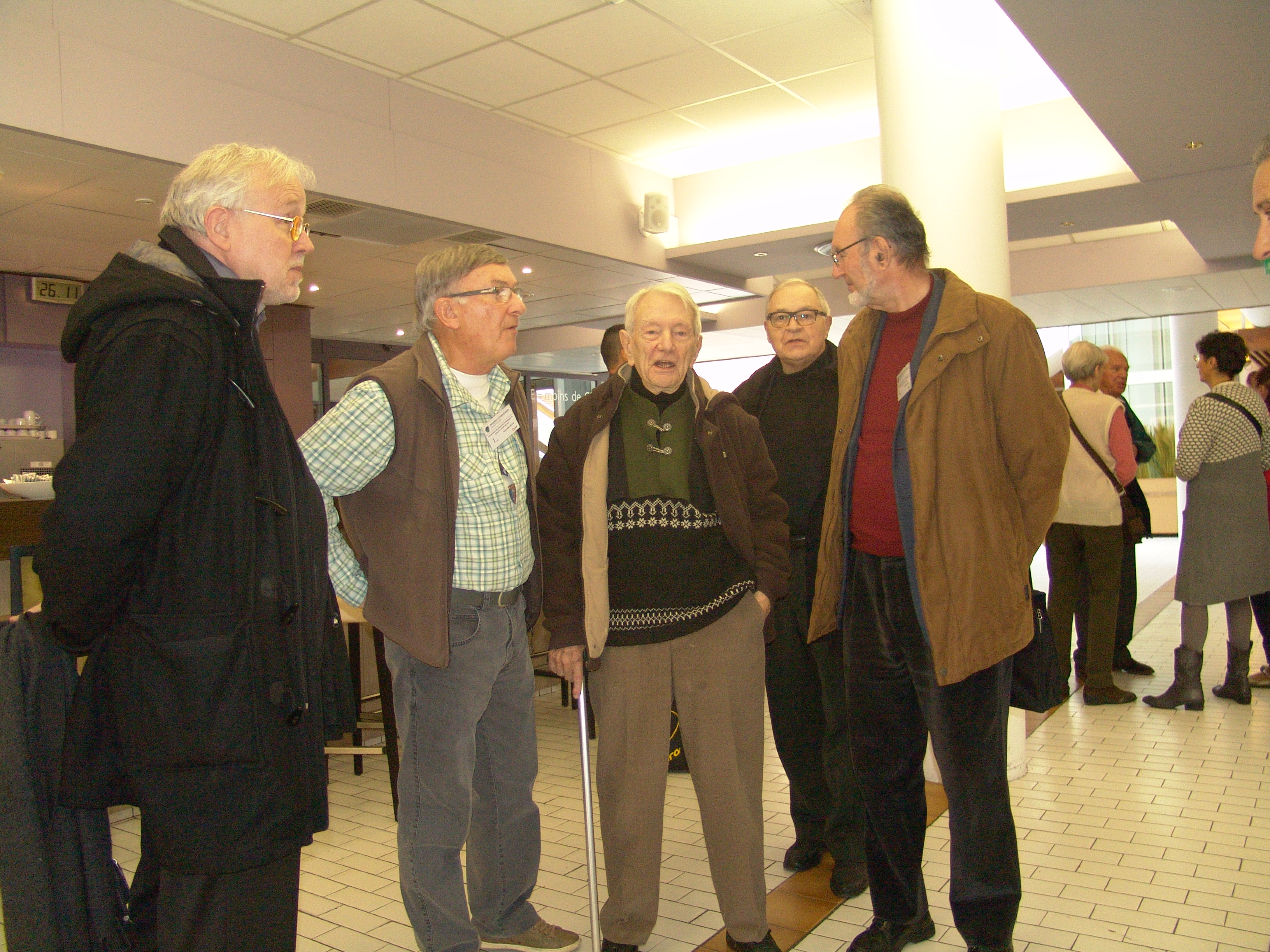 Michel Rolland, Jacques Henckes, représentants de COPAGAZ